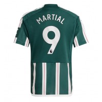 Manchester United Anthony Martial #9 Auswärtstrikot 2023-24 Kurzarm